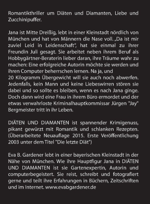 DIE LETZTE DI�T - Krimi-Spannung, Liebe und schlanke Rezepte - klick hier f�r Informationen und Rezensionen bei Amazon